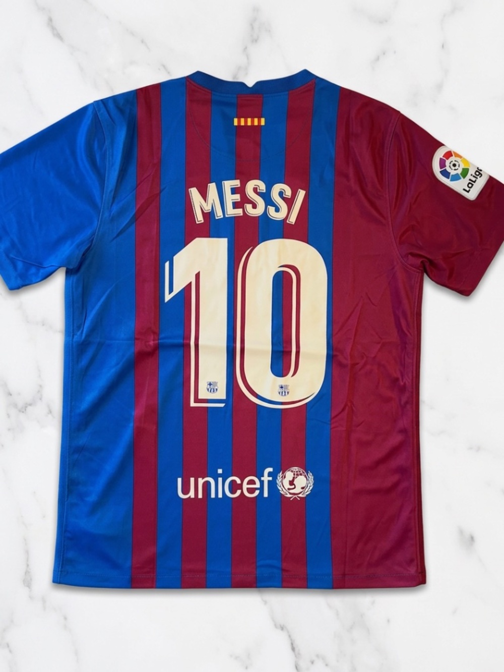 Nike Lionel Messi #10 Barcelona 21/22 Home Jersey M/L